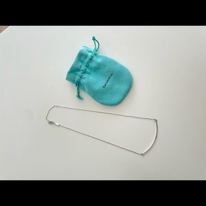 100% Authentic Tiffany T smile necklace
